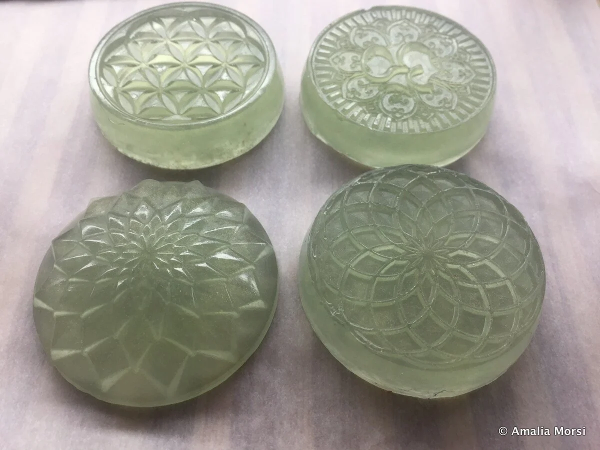 Green Tea + Cucumber Scented Glycerin Soap