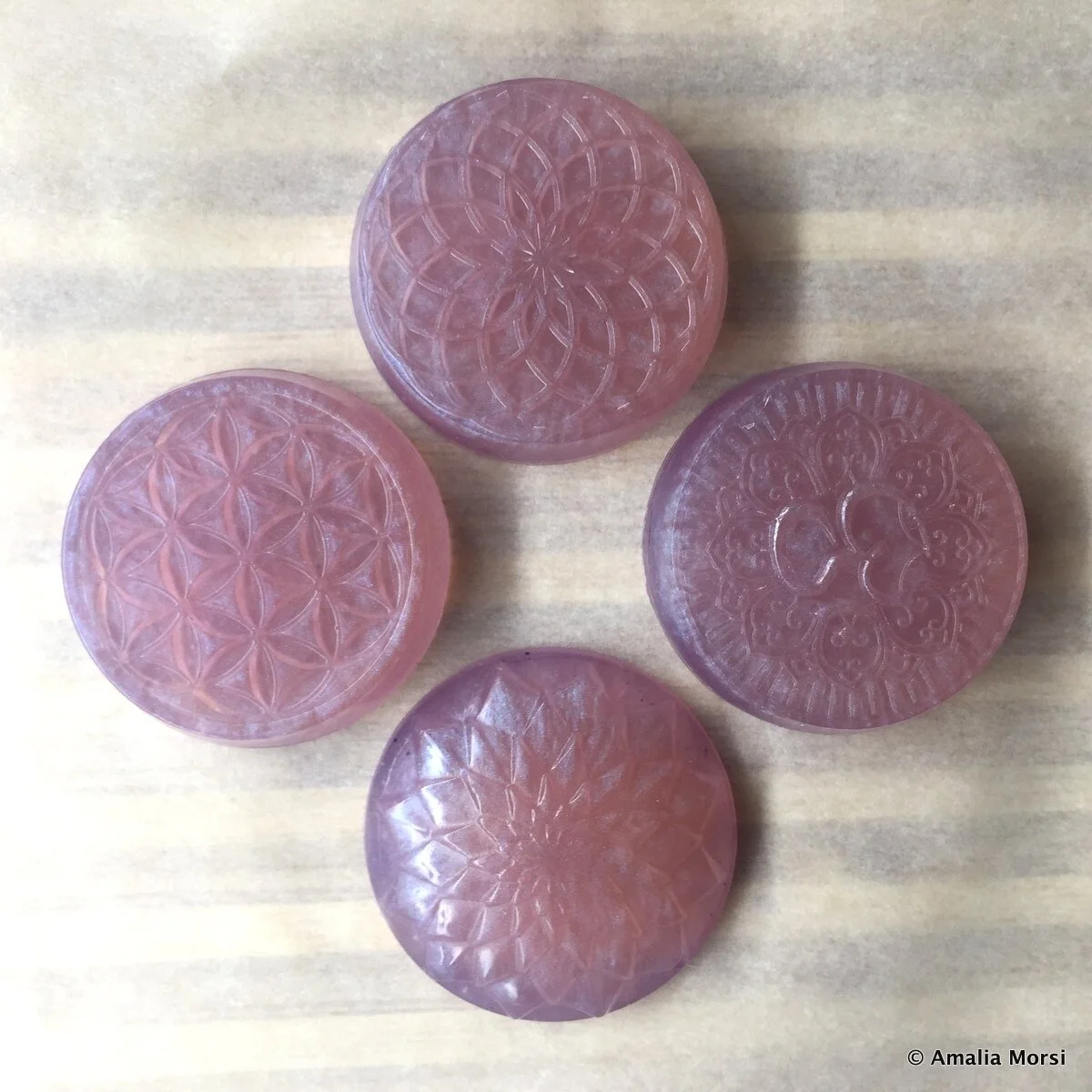 Rose Geranium Scented Glycerin Soap