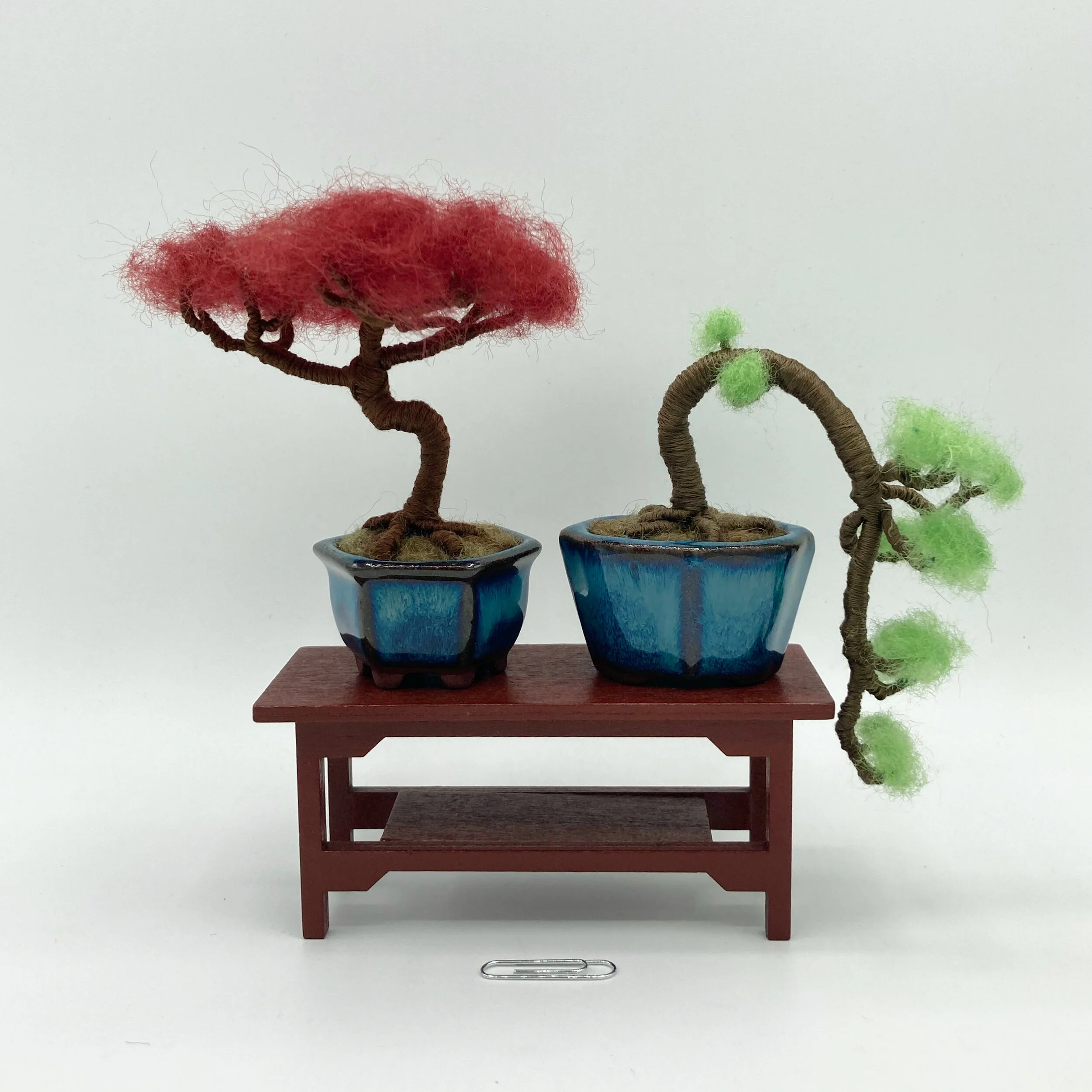 Bonsai - Informal Upright in Red + Cascading - Red SOLD