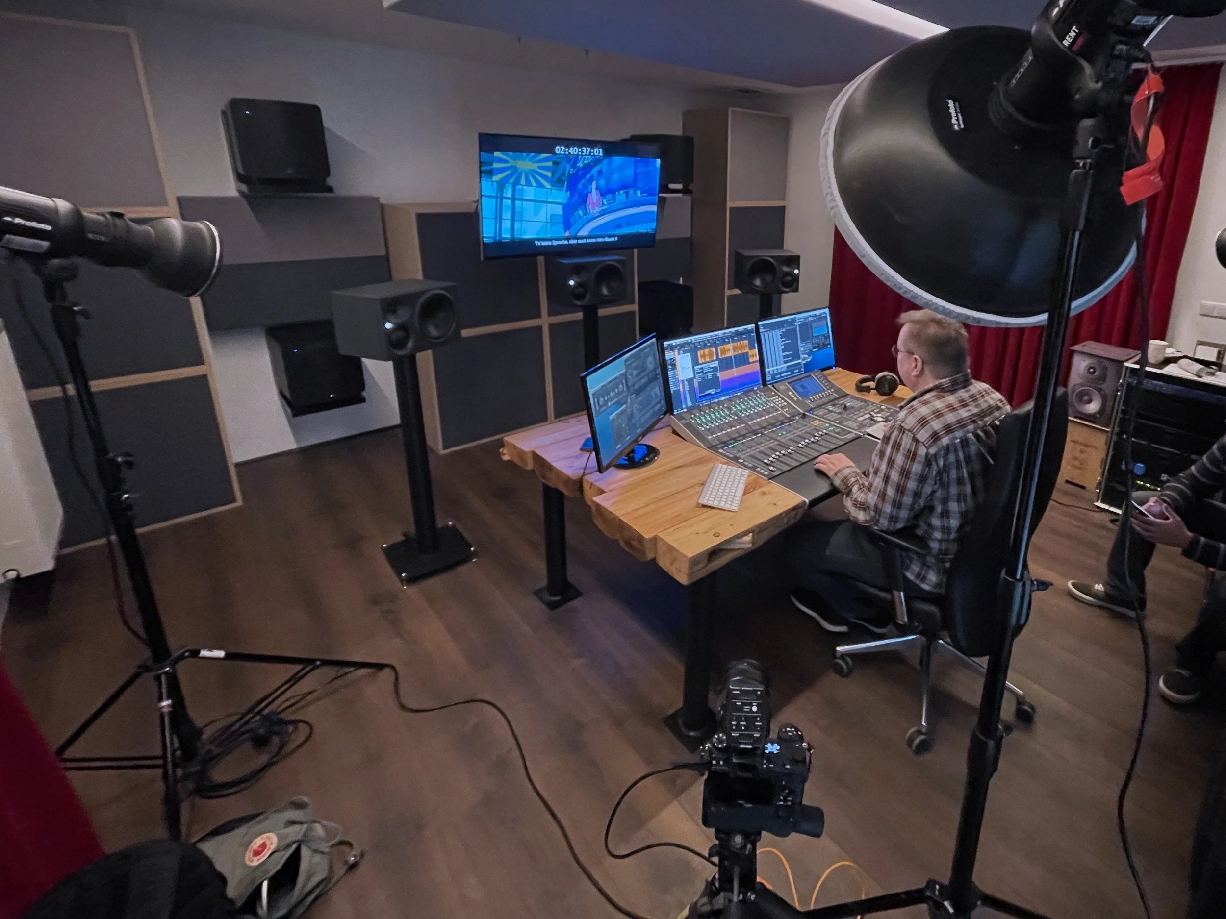 Fotoshooting - Tonstudio - Netflix / Soltau