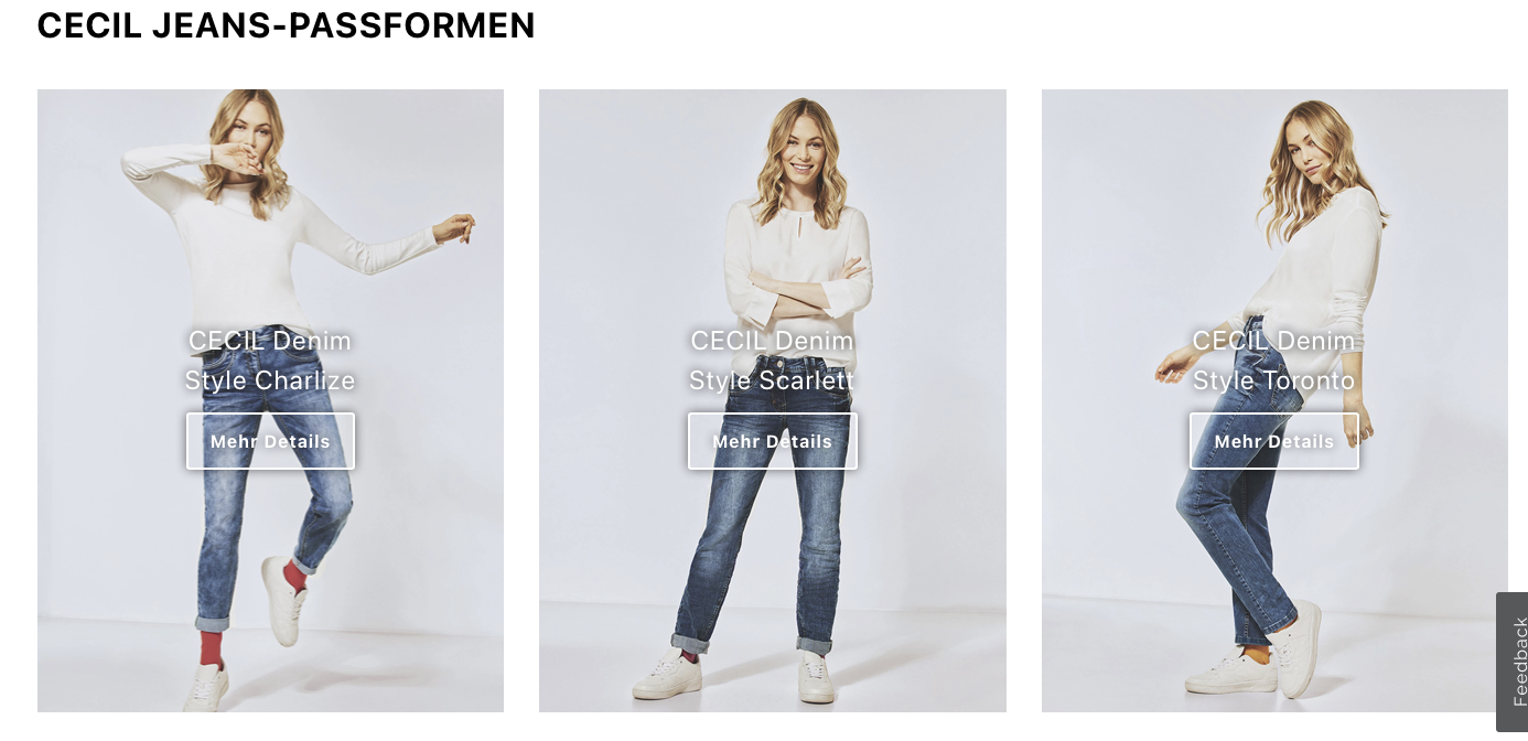 Fotoshooting für  Fashion Brand / Ein Denim Guide der passt.