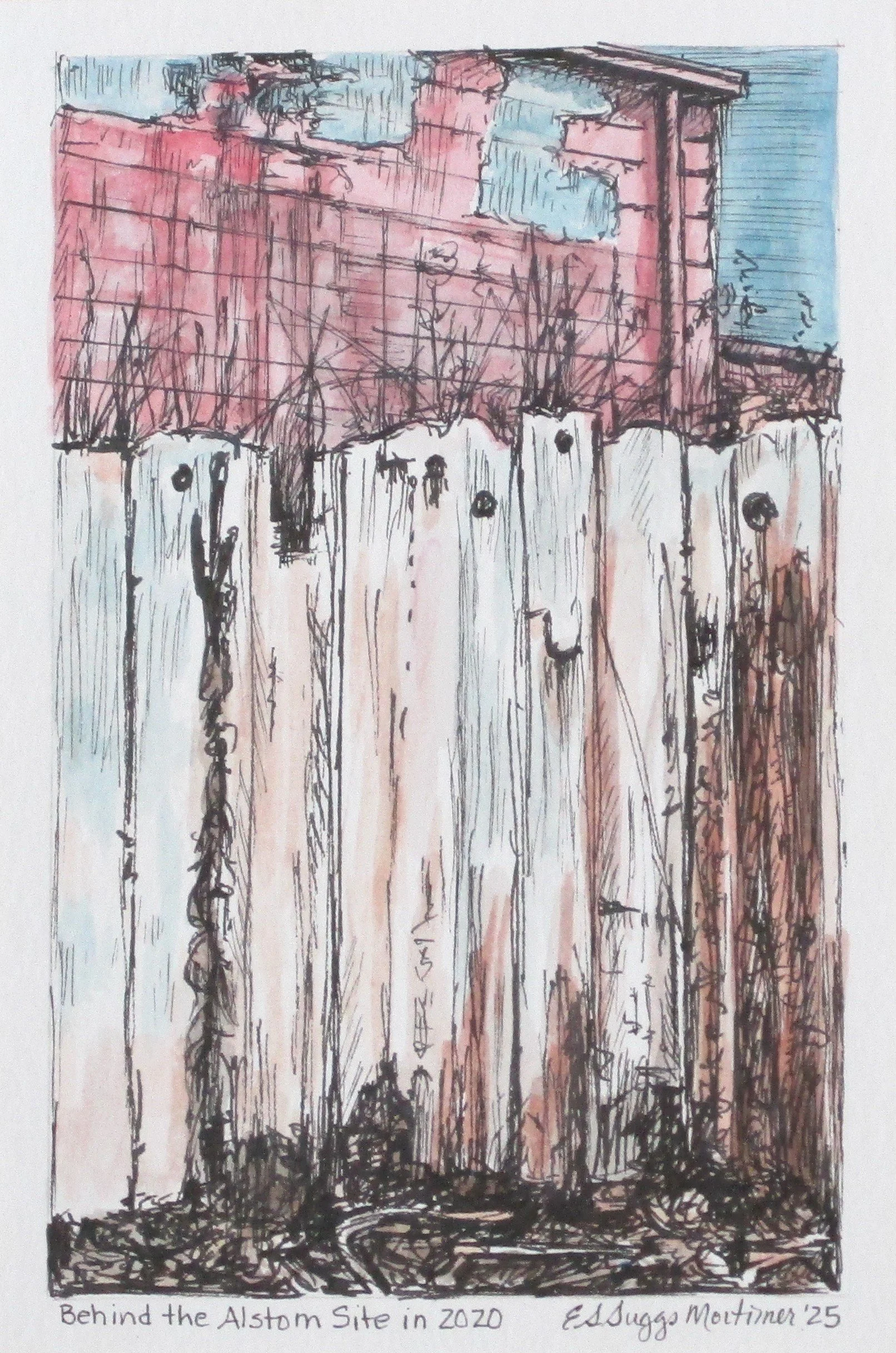 Behind the Alstom Site in 2020