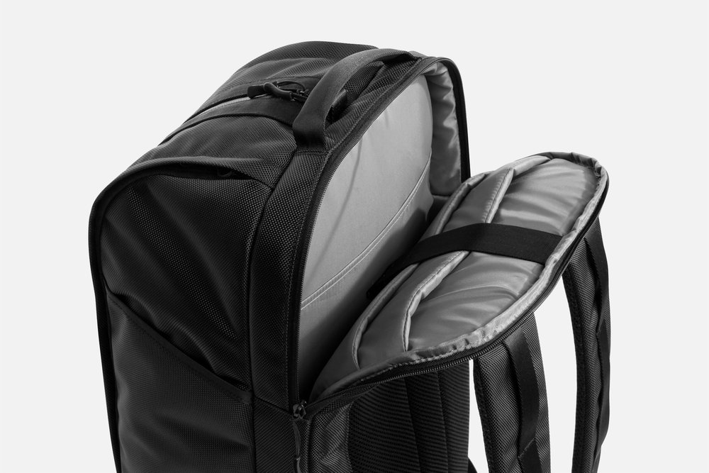 duffel backpack with laptop compartment