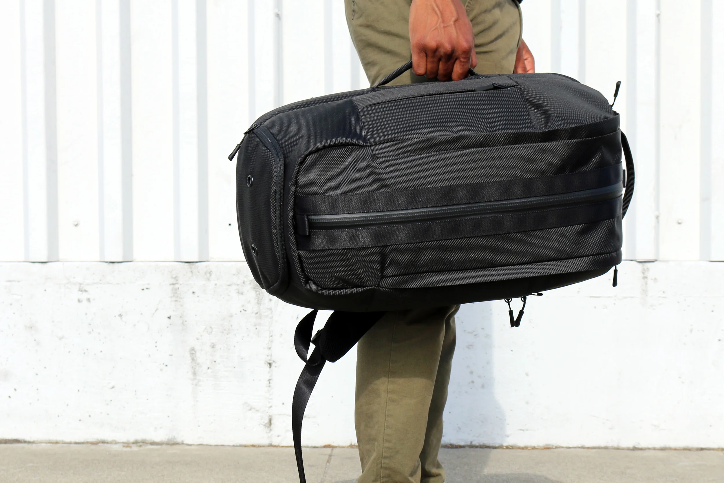 Duffel Pack - Black — Aer | Modern gym bags, travel backpacks and
