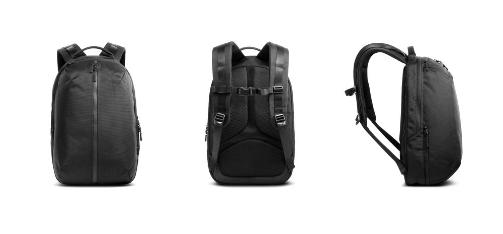 Fit - Black — Aer | gym travel and laptop backpacks designed for city travel