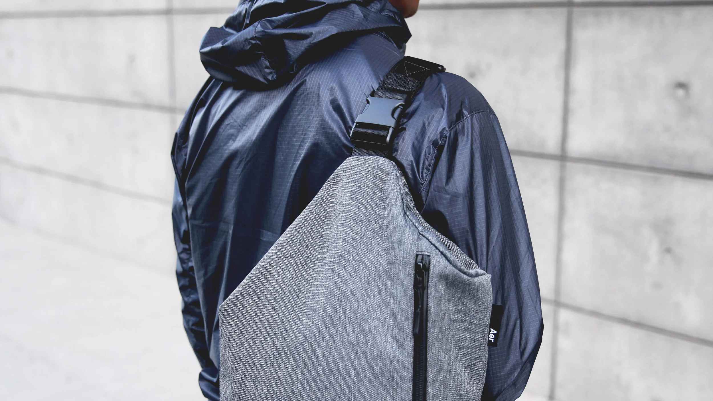 Sling Bag Gray — Aer Modern gym bags, travel backpacks and laptop