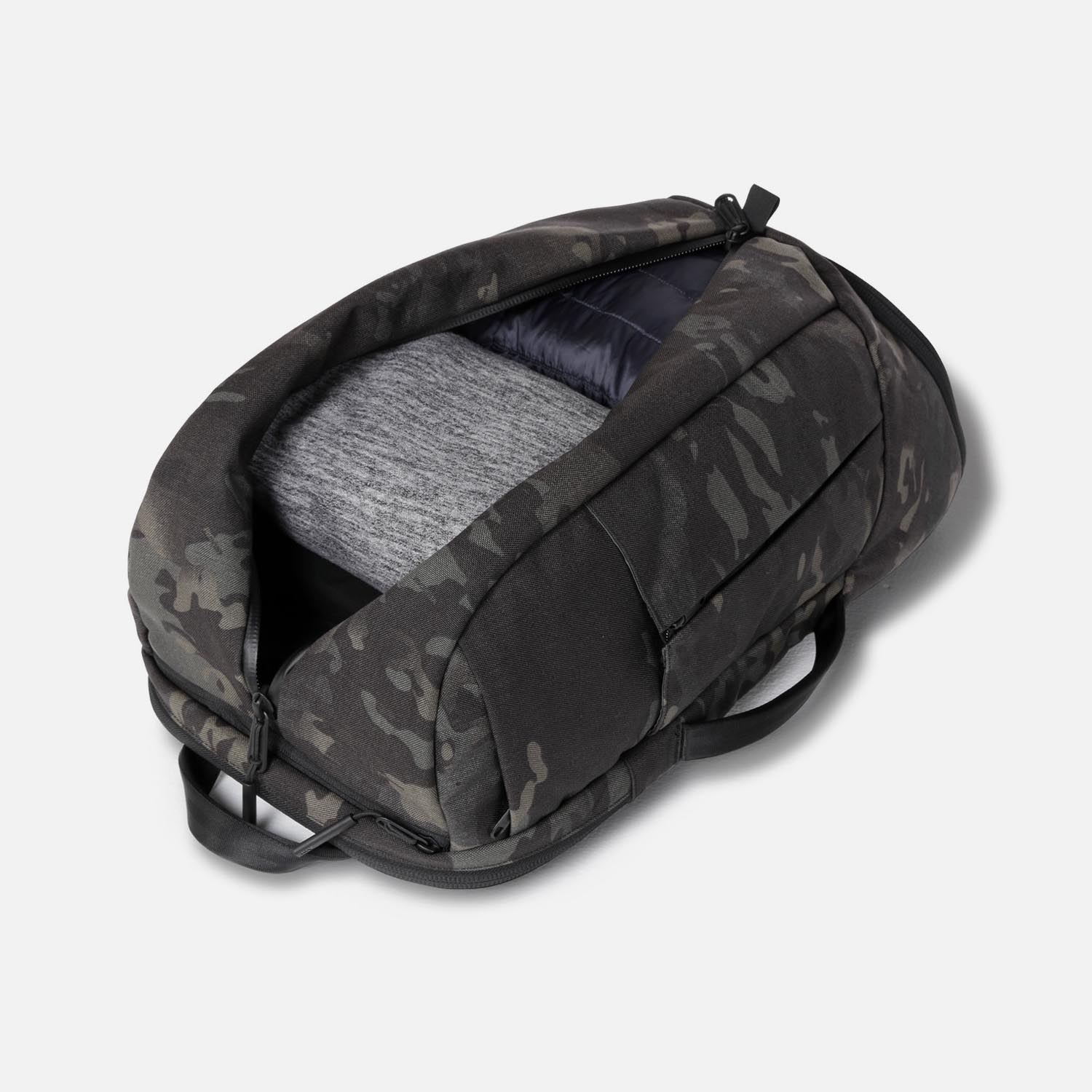 black camo duffle bag