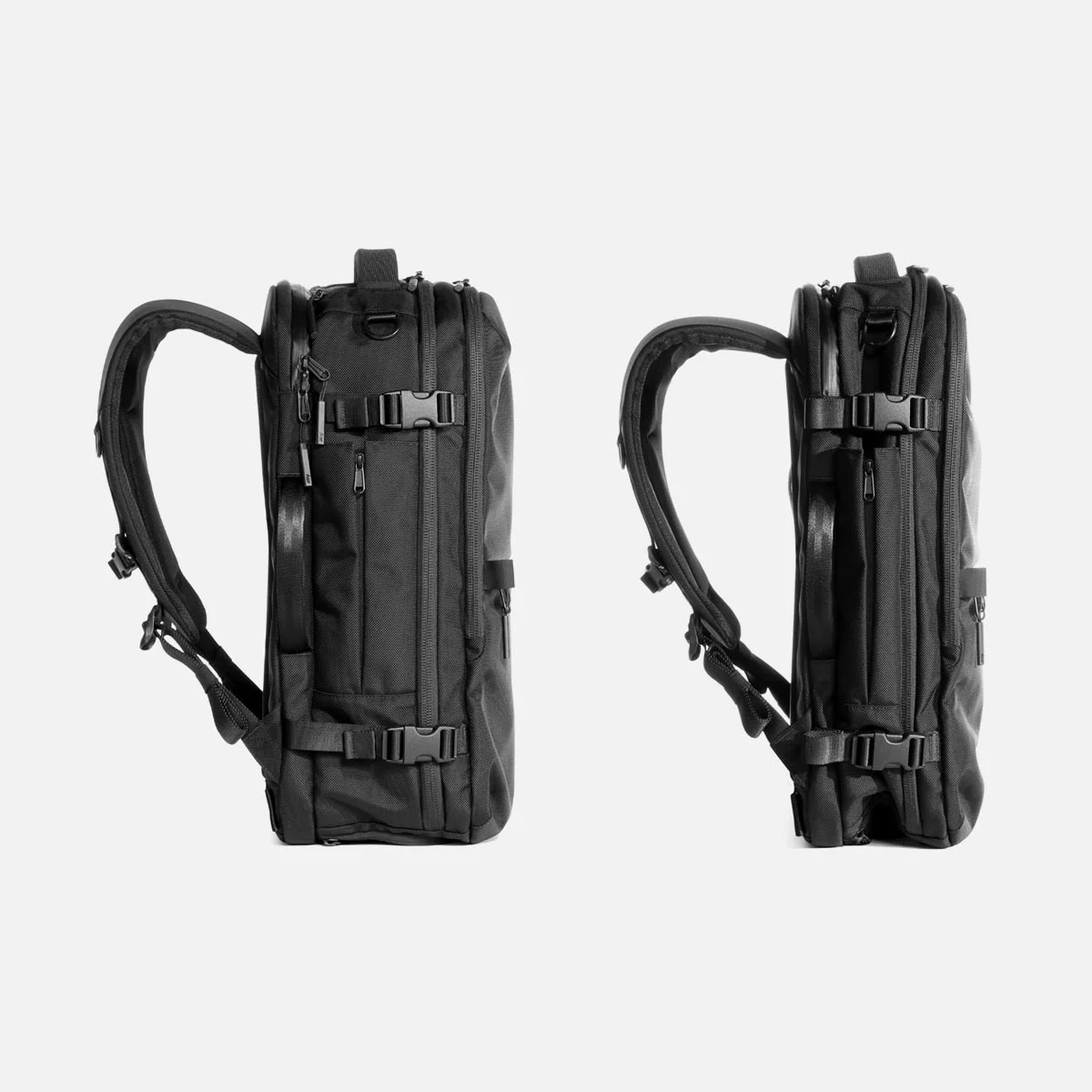 Go from a carry-on backpack to a daypack.