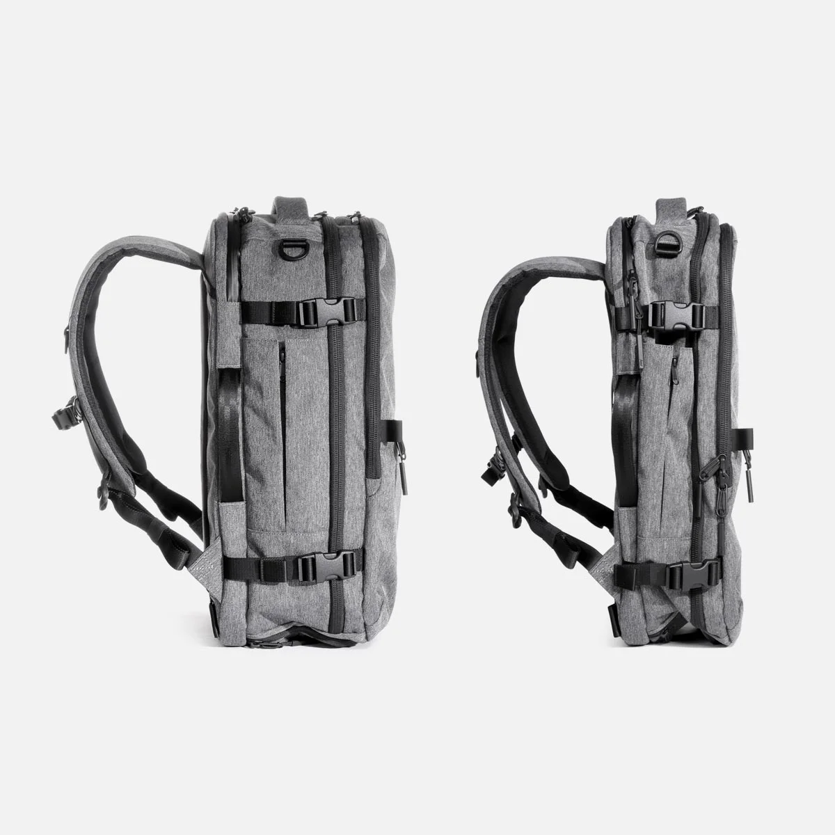 Go from a carry-on backpack to a daypack.