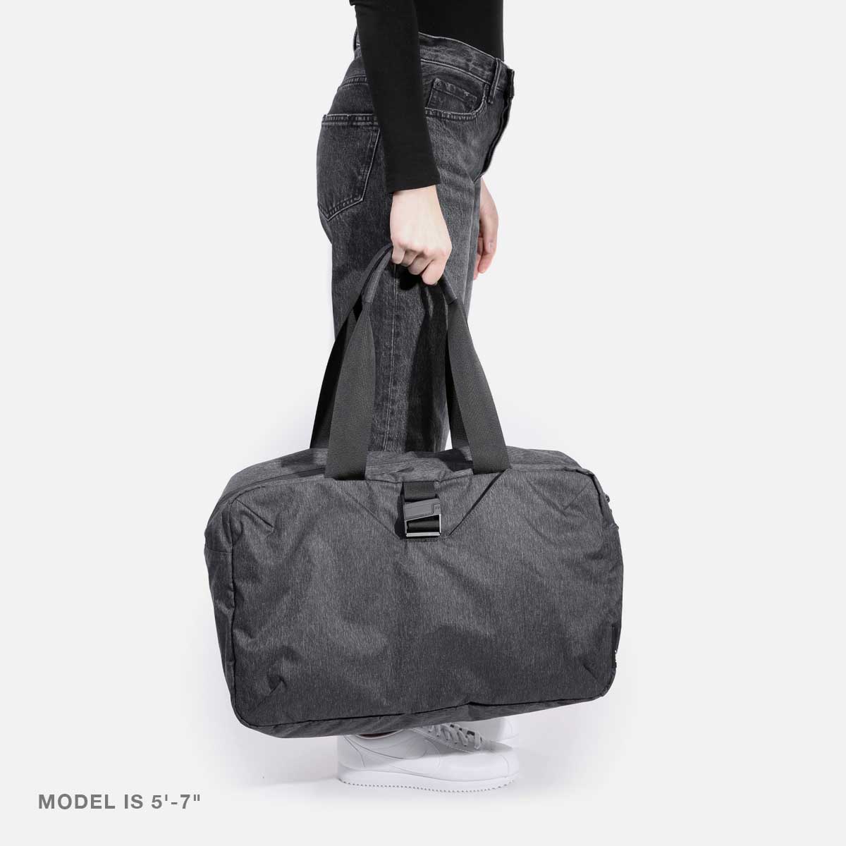 Go Duffel - Heathered Black — Aer | Modern gym bags, travel backpacks ...