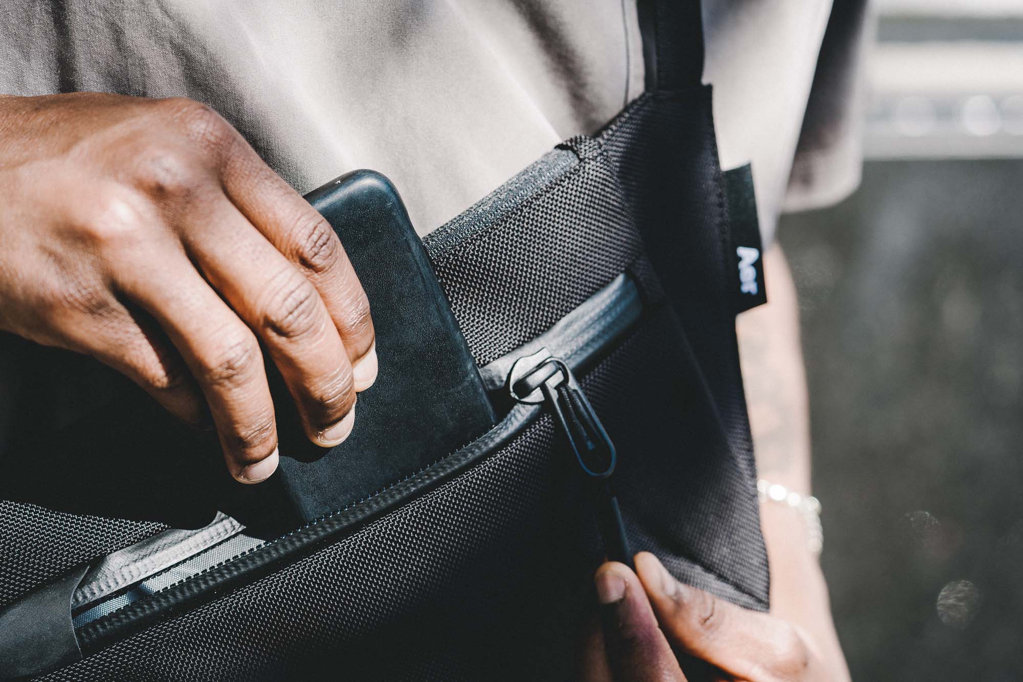 Sling Pouch - Black — Aer | Modern gym bags, travel backpacks and 