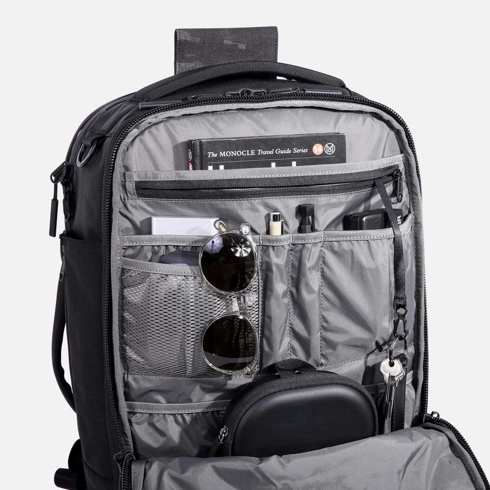 Travel Pack 2 Small - Black — Aer | Modern gym bags, travel backpacks and laptop backpacks designed for city travel