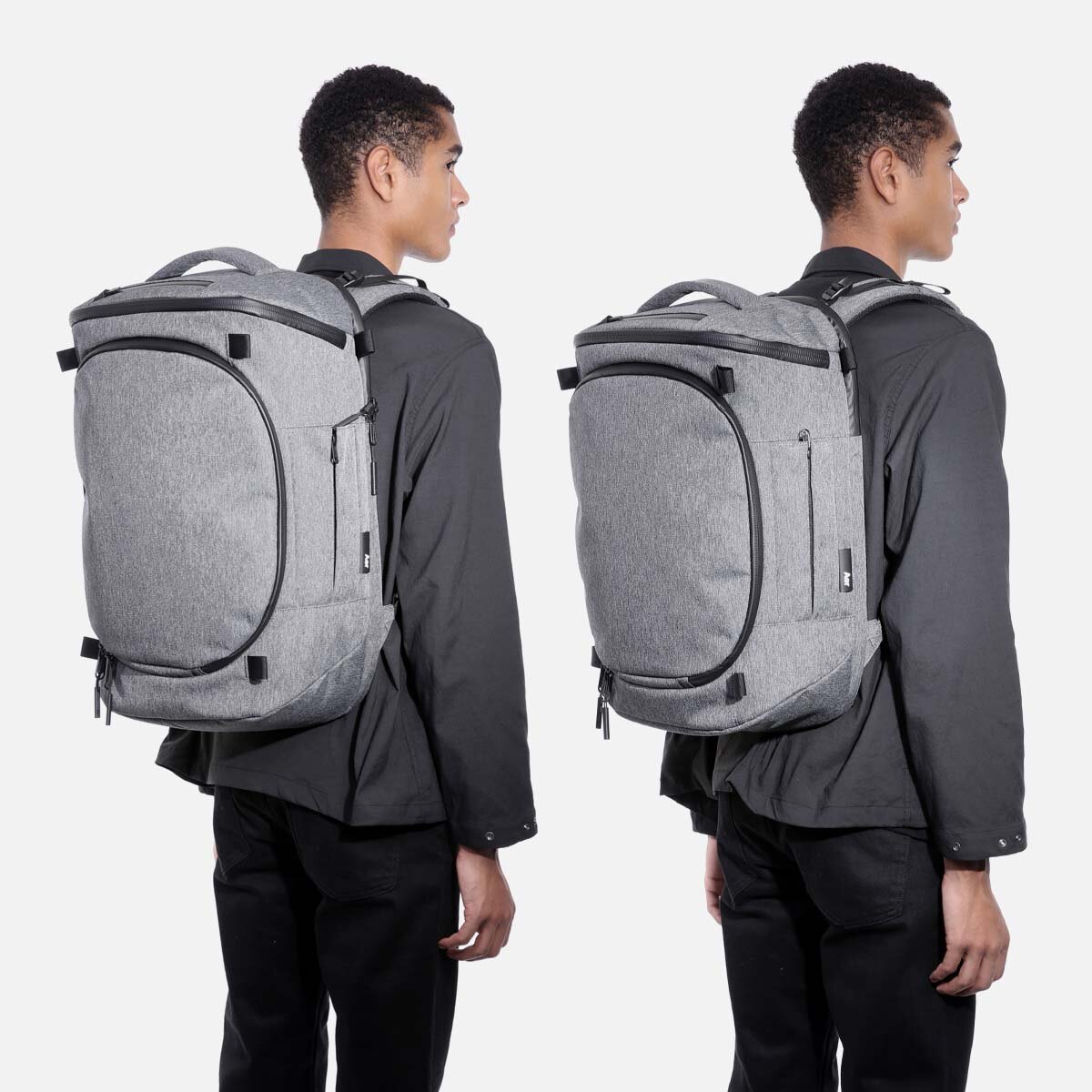 Capsule Pack Max - Gray — Aer | Modern gym bags, travel backpacks