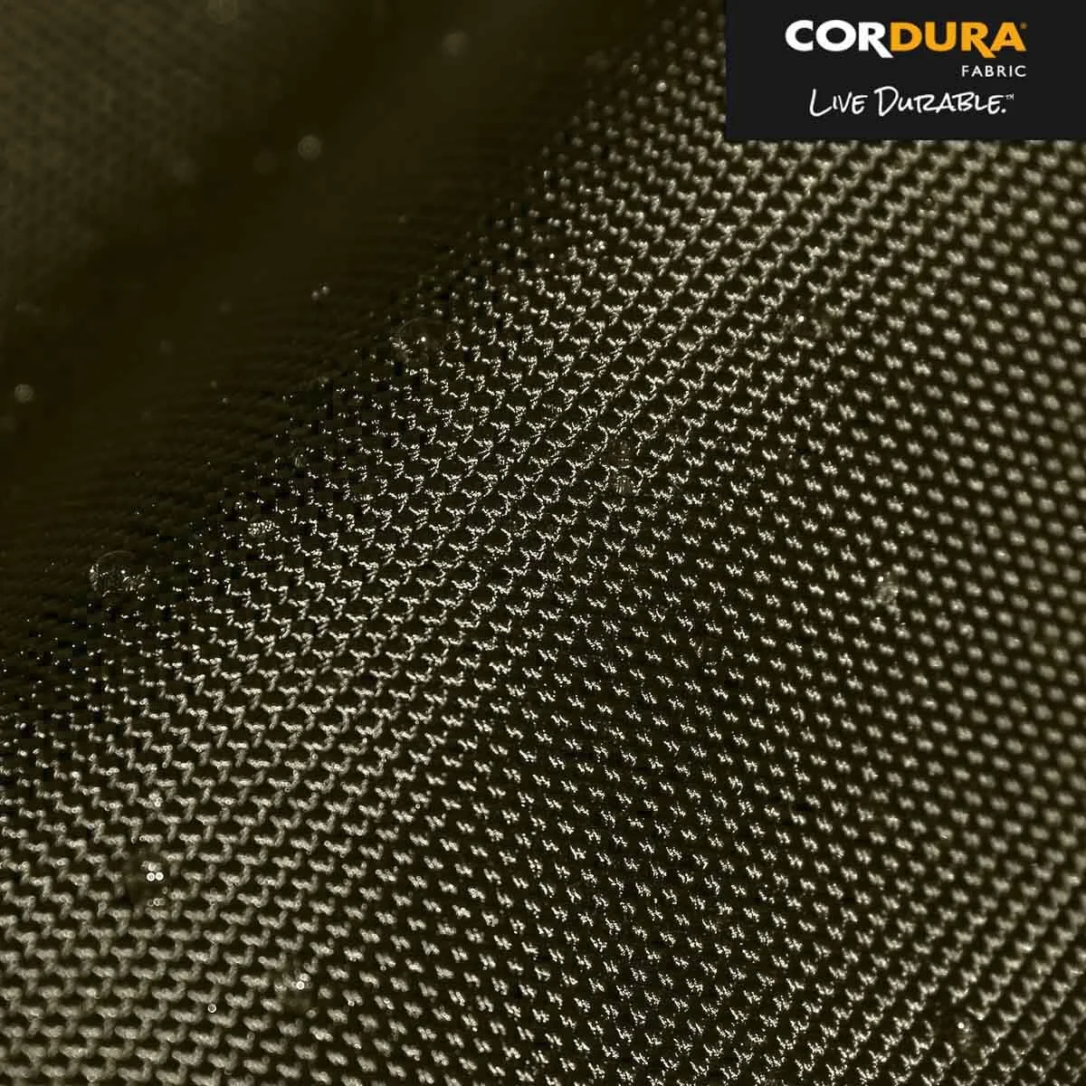 Ultra-durable, water-resistant 1680D Cordura® ballistic nylon exterior (originally developed for military body armor).