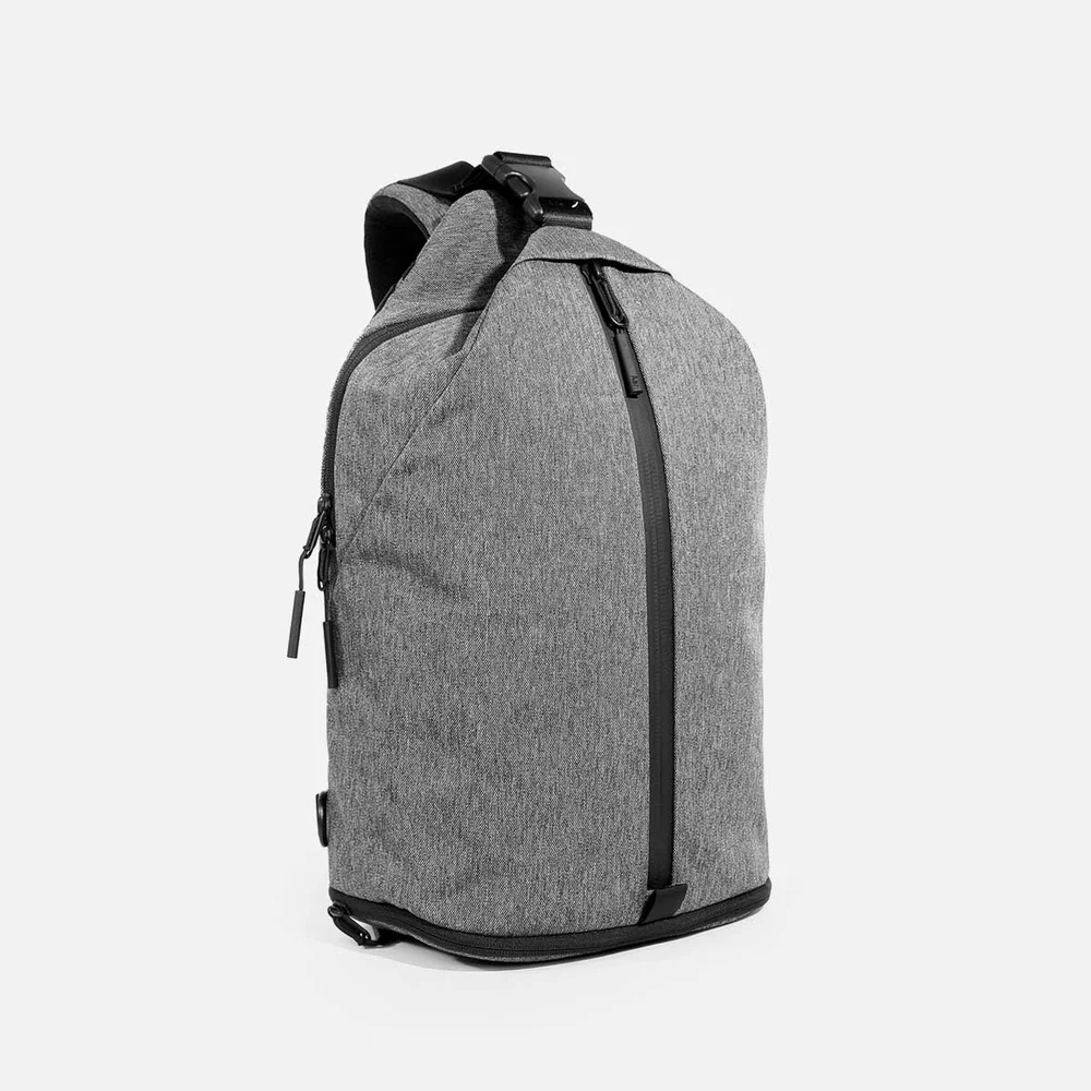 Sling Bag 3 - Gray Aer | Modern gym bags, travel backpacks and laptop backpacks designed for city travel Sling Bag 3 - Gray Aer | Modern gym bags, travel backpacks and laptop backpacks designed for city travel