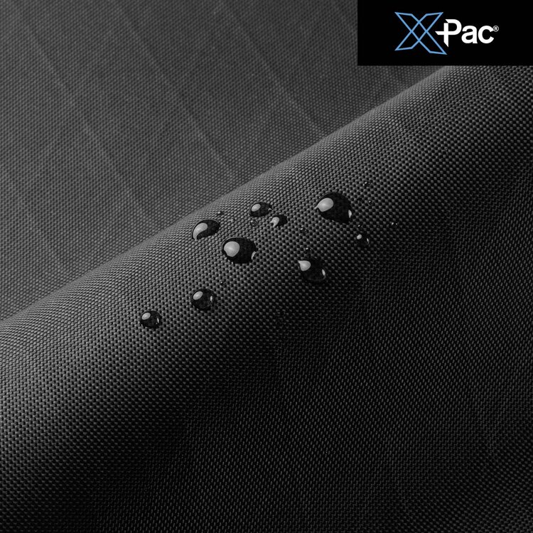 採用 VX-42 X-Pac™ 帆布製成，這是一種極其耐用的防水層壓板，由 4 層耐磨材料製成。