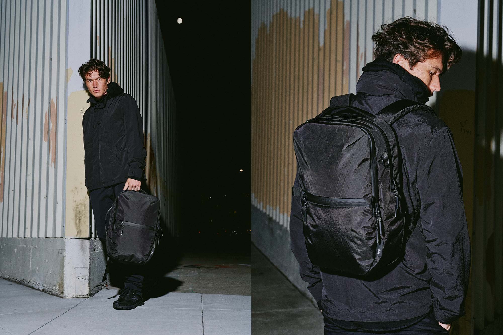 City Pack X-Pac - Black — Aer | Modern gym bags, travel backpacks