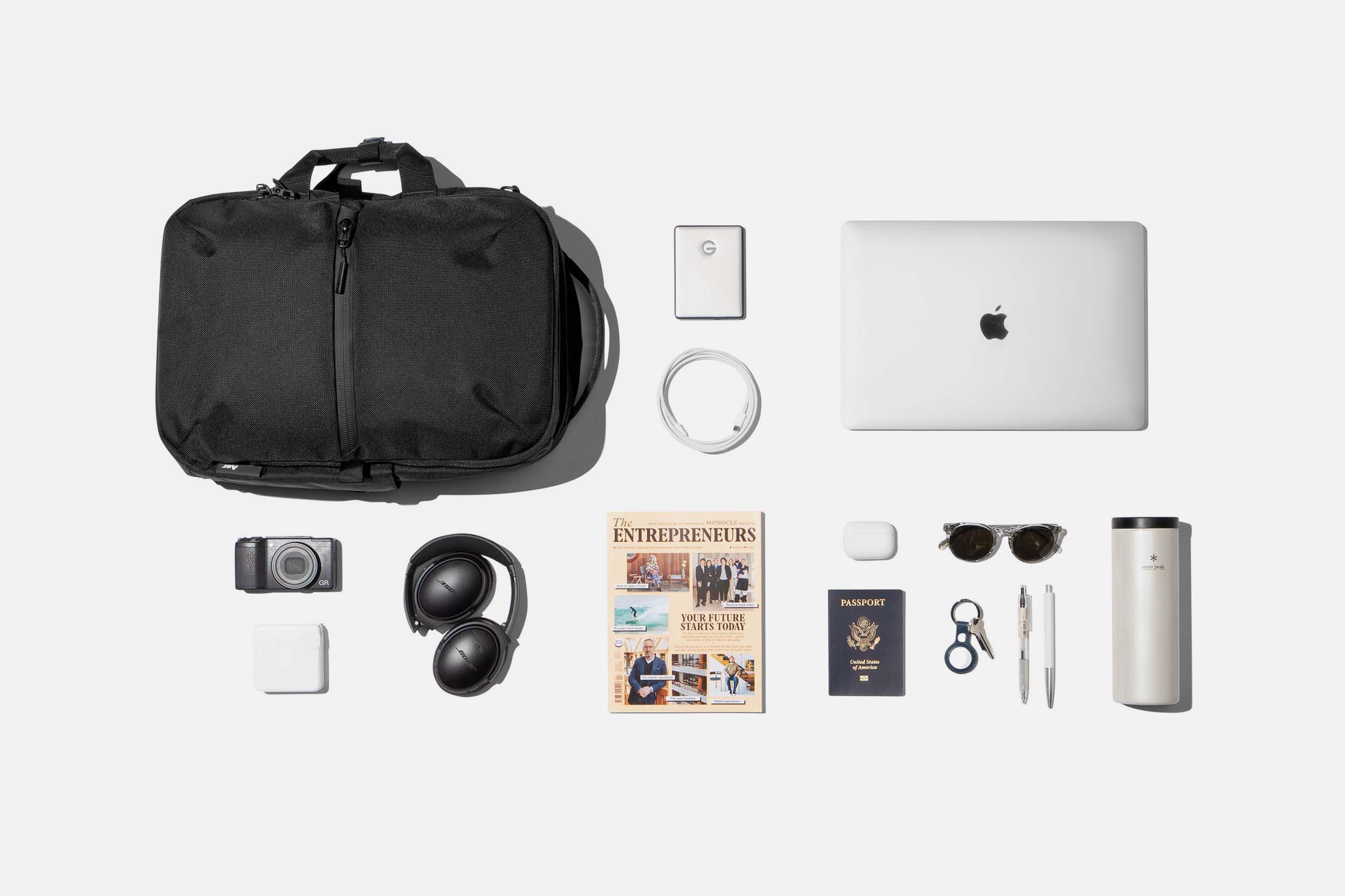 Flight Pack 3 - Black — Aer | Modern gym bags, travel backpacks 