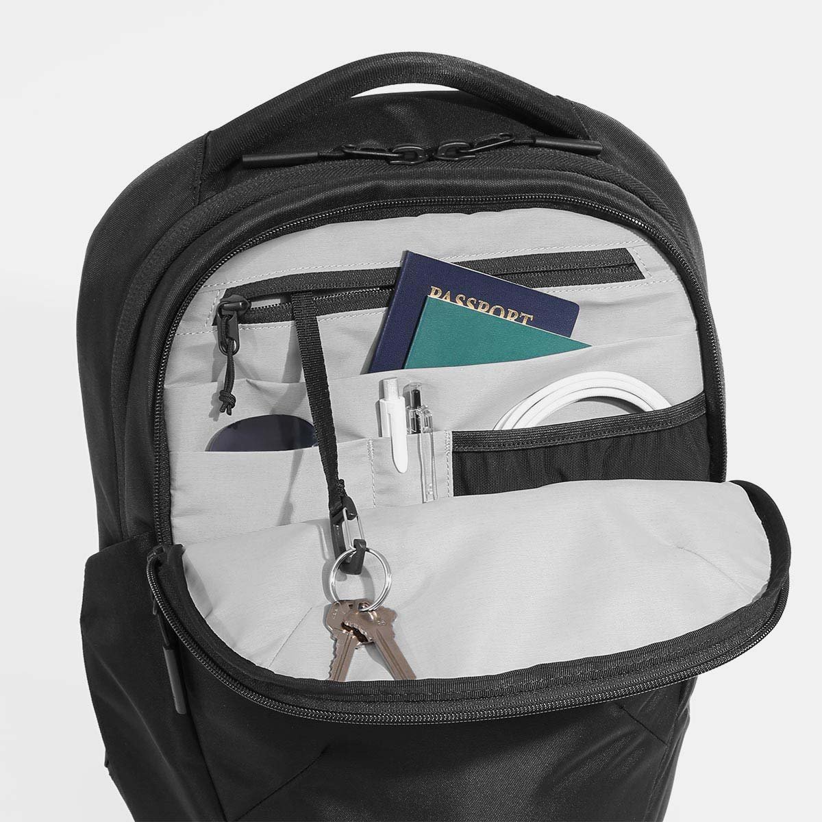 Pro Pack Slim - Black — Aer | Modern travel backpacks and laptop backpacks designed city travel