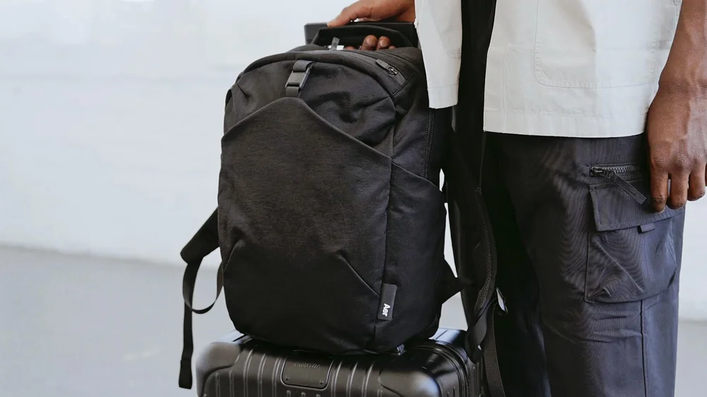Go Pack 2 - Black — Aer | Modern gym bags, travel backpacks and 
