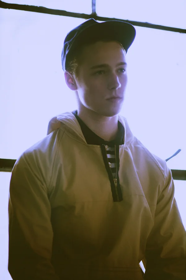  PHOTOGRAPHY: DYLAN SHAW  ANORAK: MICHAEL MANN 