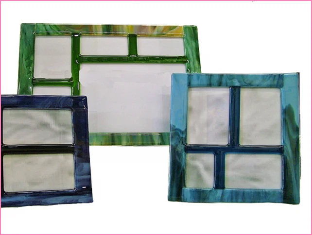 Glass House Frames - Hand Crafted by Susan Molnar in Lowell, MI, Glass House Frames blends color and texture to create unique works of art for your home.