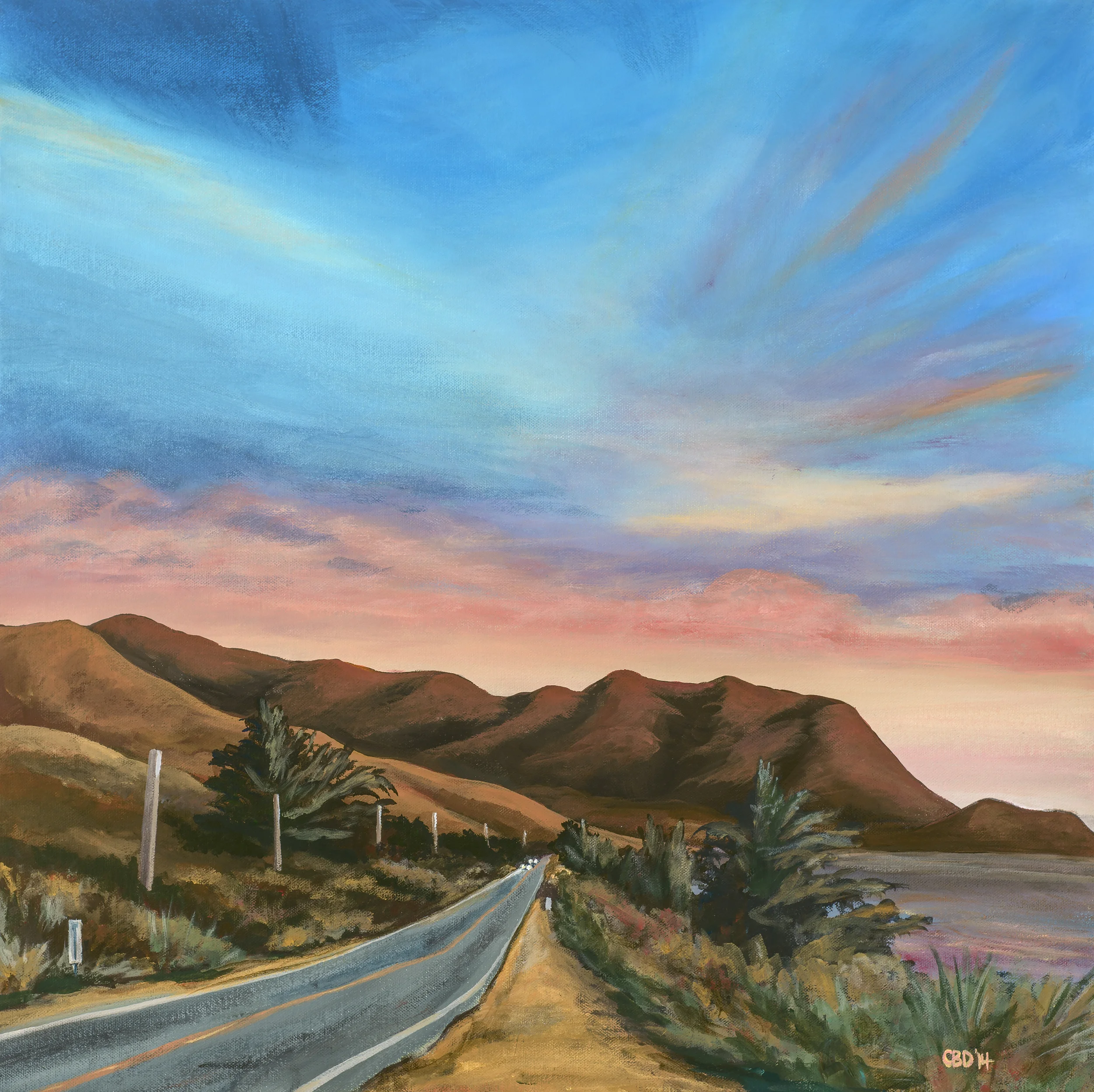 Sunset at Soberanes