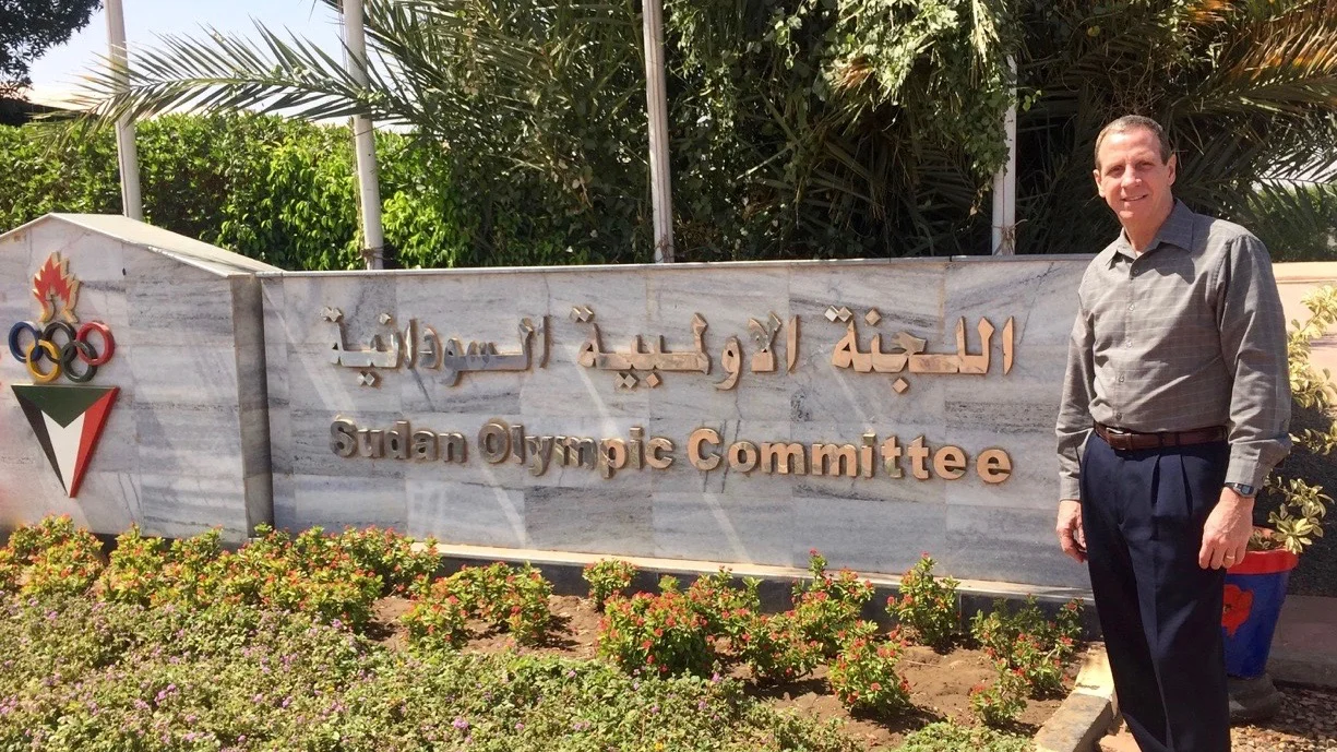 GSP president, Steve DeVoss, looks forward to the sport opportunities in Sudan.