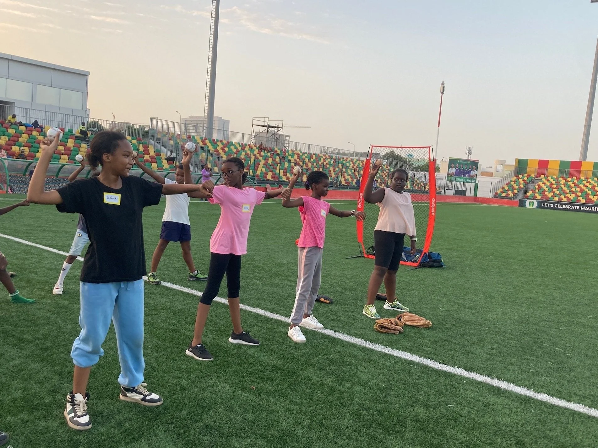 Baseball Training in Mauritania