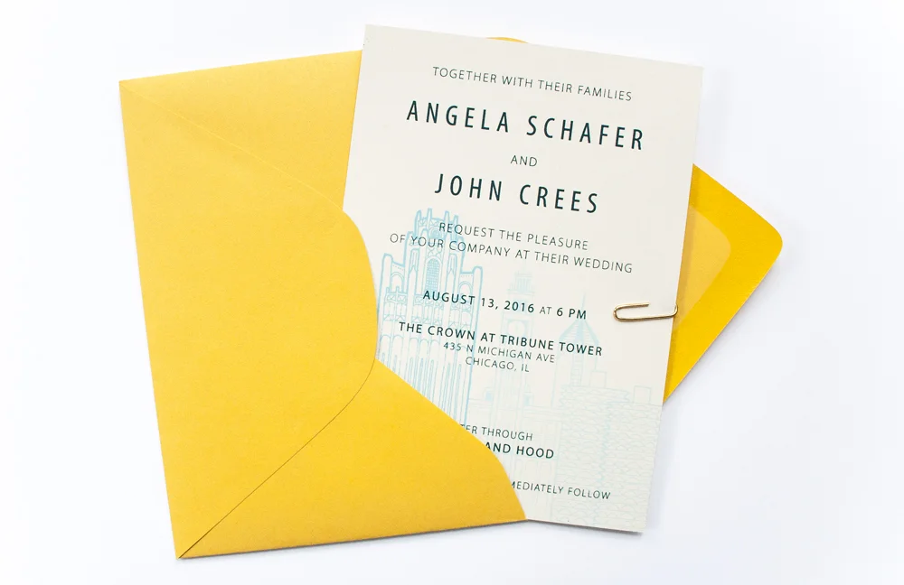 Angela & John | design and screen printing