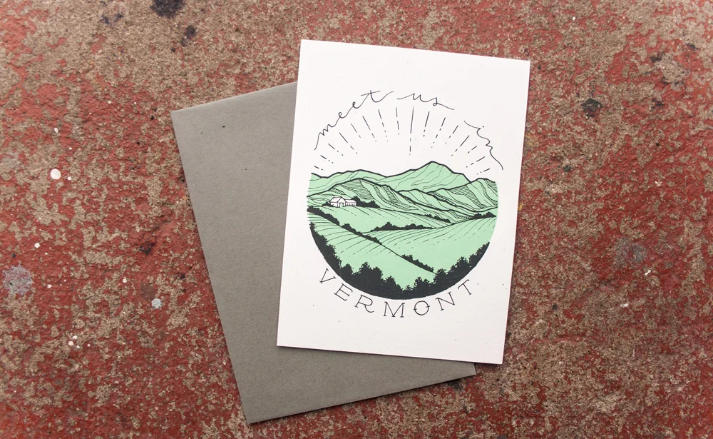 Jenny & Sean | design and screen printing