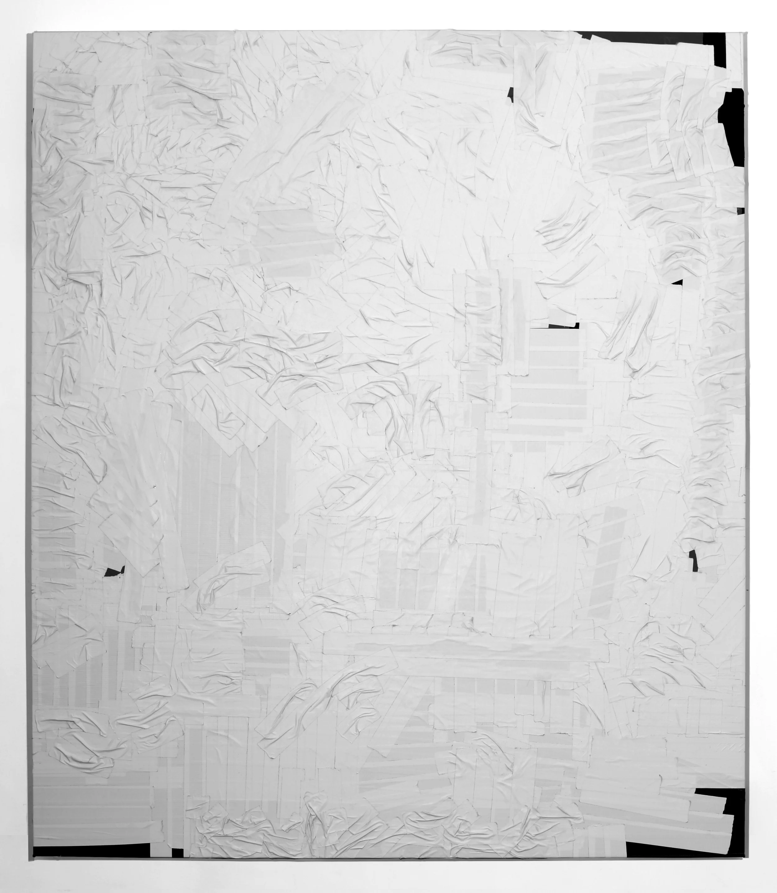Duct Tape Painting, (White), 2014