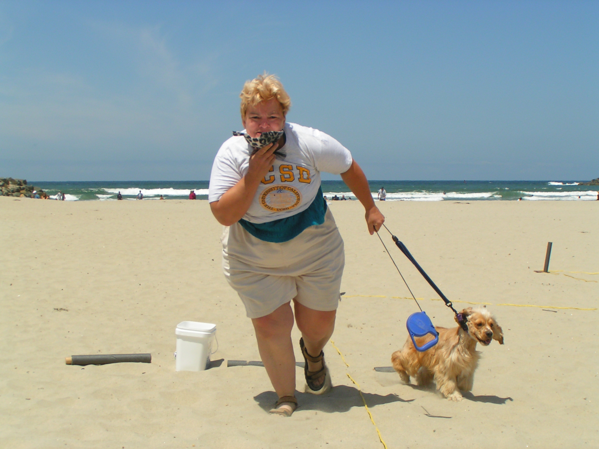 Doggie Olympics at Dog Beach, Ocean Beach, CA
