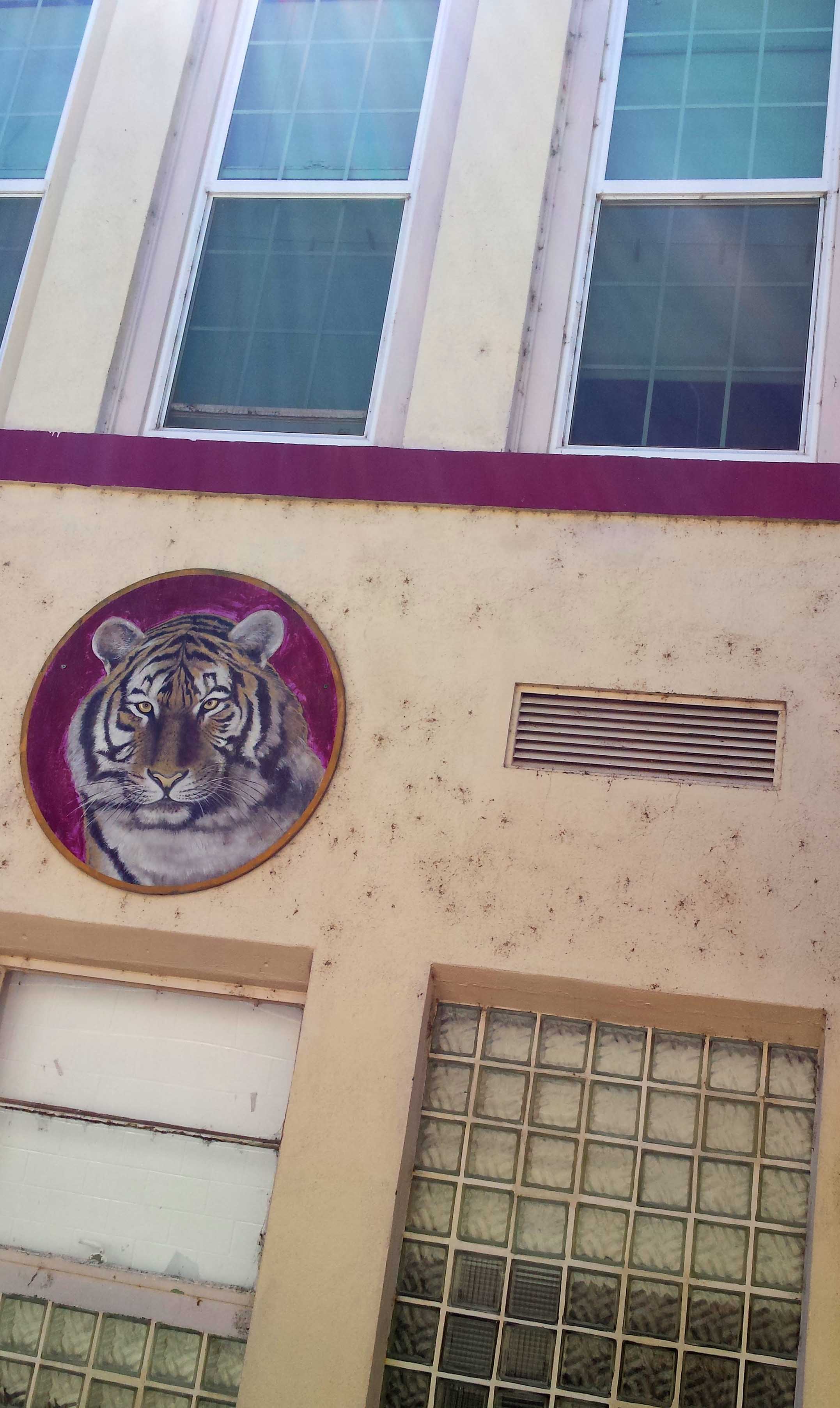 There we were, for a private picnic at Mosier Community school, under the careful watch of the Mosier Tigers.