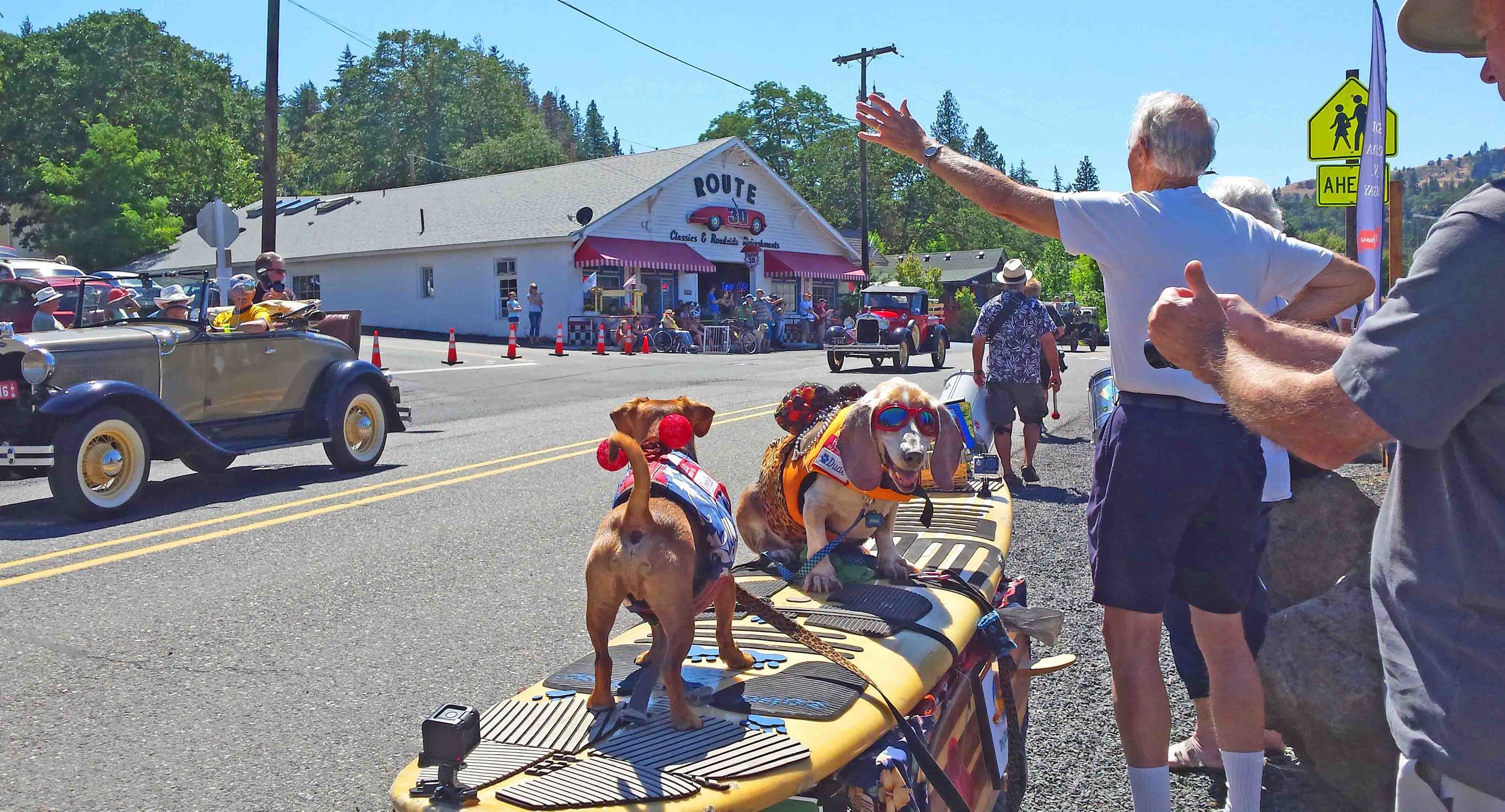 Mosier community parade July 23, 2016 - a celebration of life and all we hold dear. Photos (c) Barb Ayers, www.DogDiary.org
