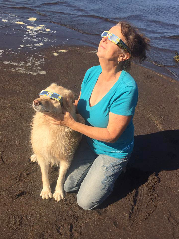 Eclipse day in Oregon 8-21-17. Photo by Ernie Delgado