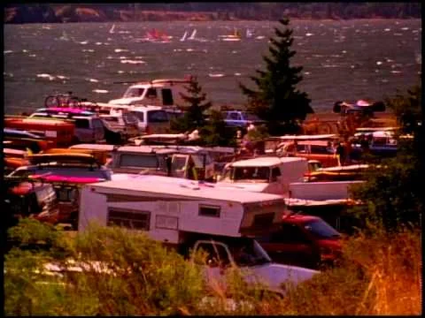 Warren Miller on Windsurfing the Gorge, back in the day