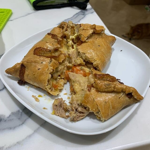 Made some chicken hand pies this past weekend from the Skyrim cookbook! Pie dough is the worst to make, but boy, was it delicious. Also they&rsquo;re pretty hideous LOL