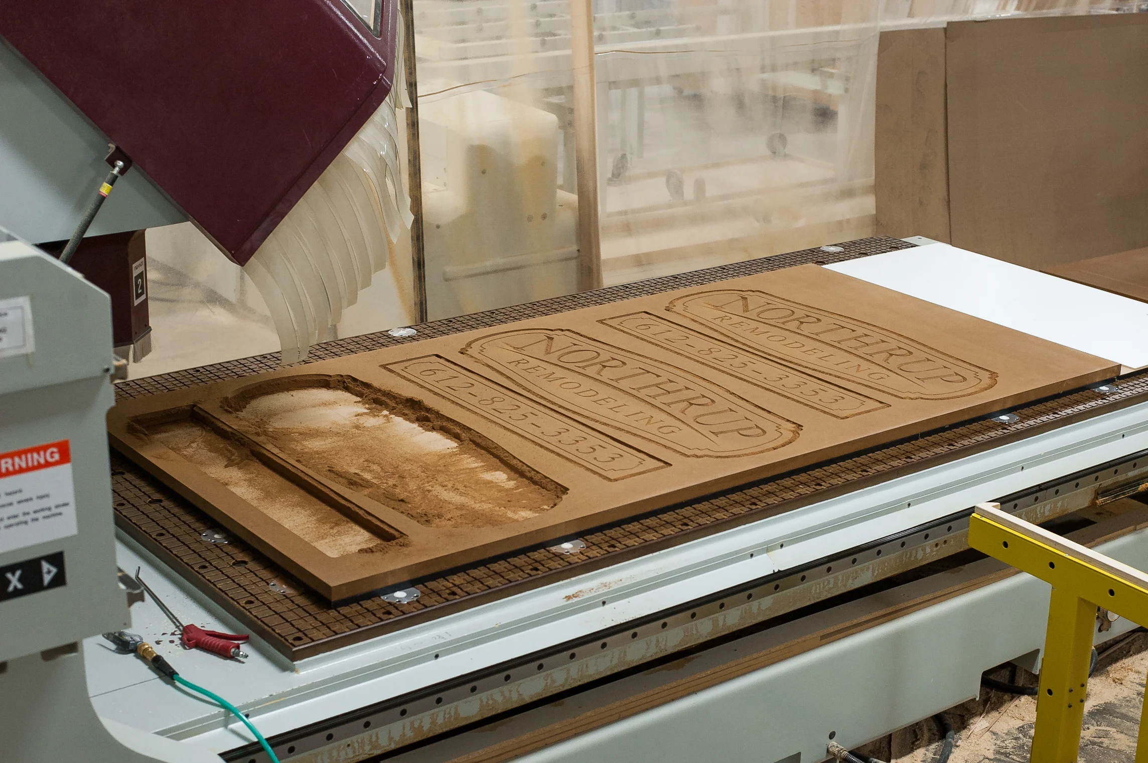 Project on CNC bed