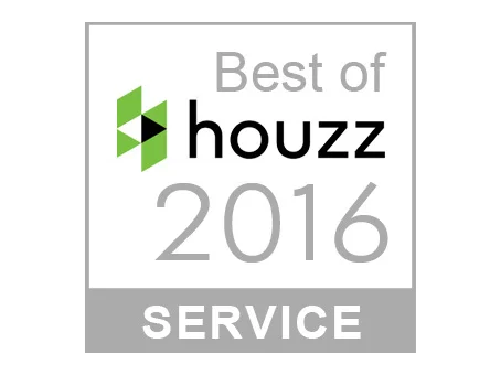 We Won Best of Houzz 2016 Service Award!