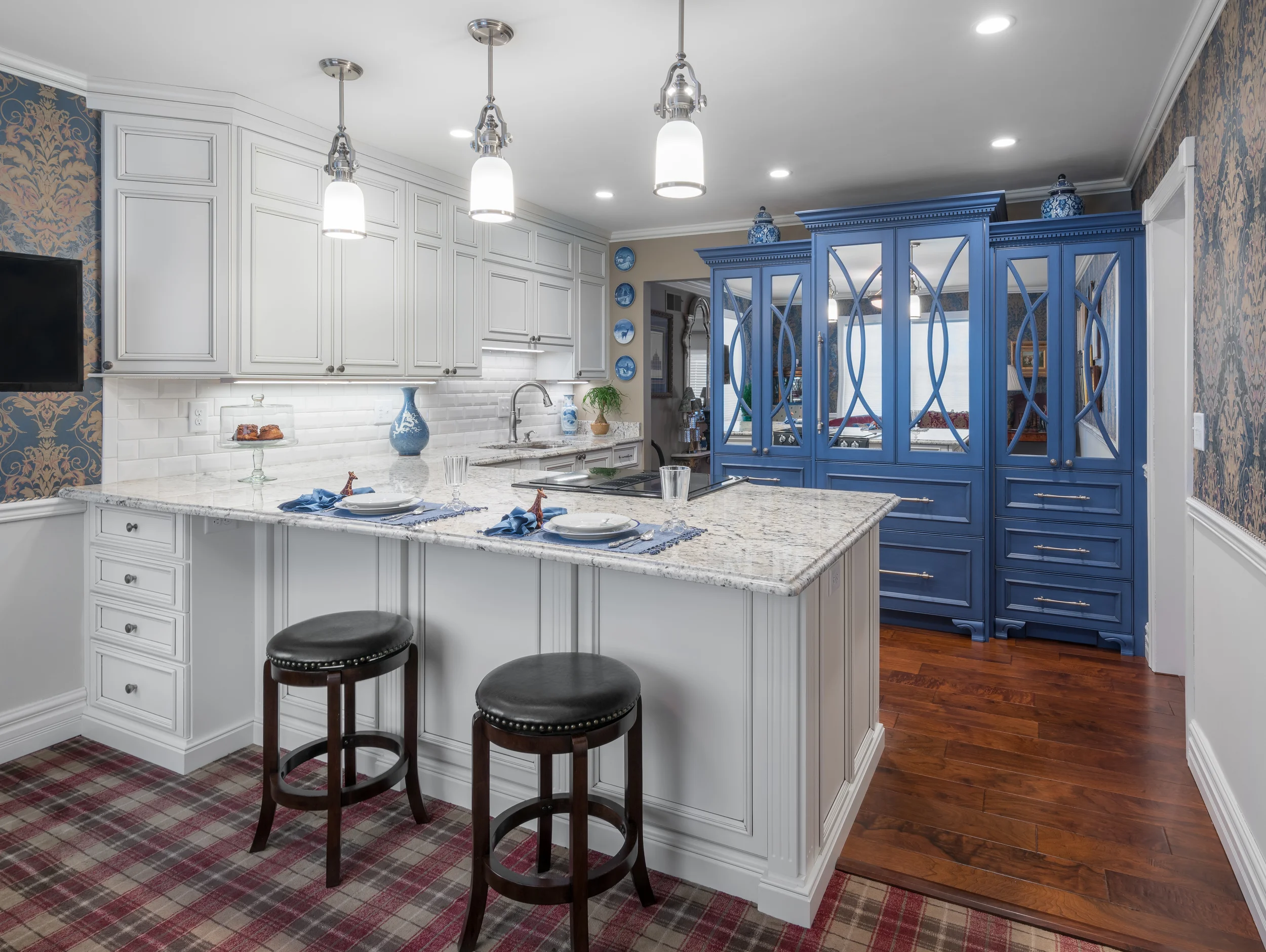 Shiloh Kitchen Perimeter with Custom Addition