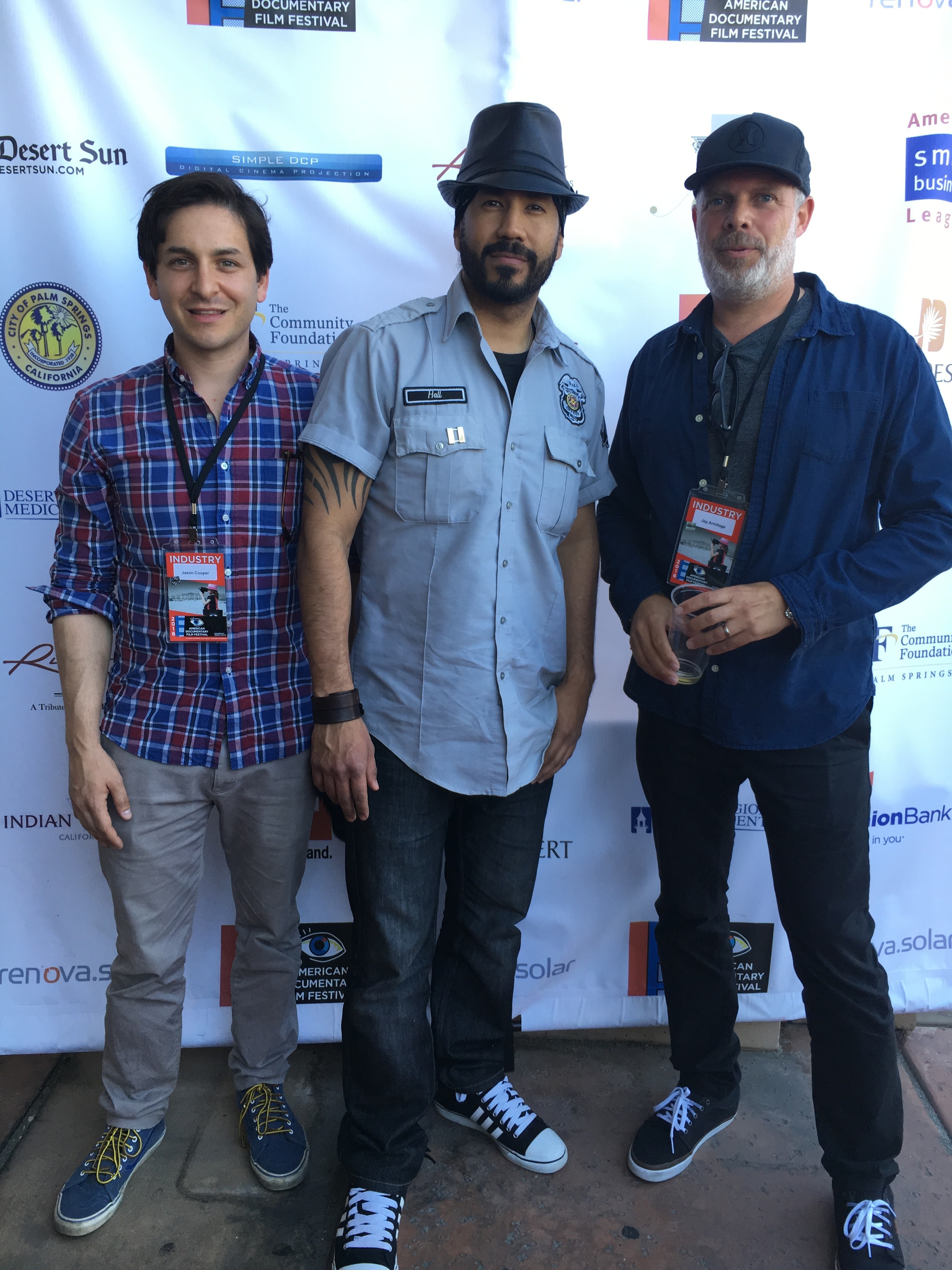 Jason, Dallas King (one of our characters) and Jay.