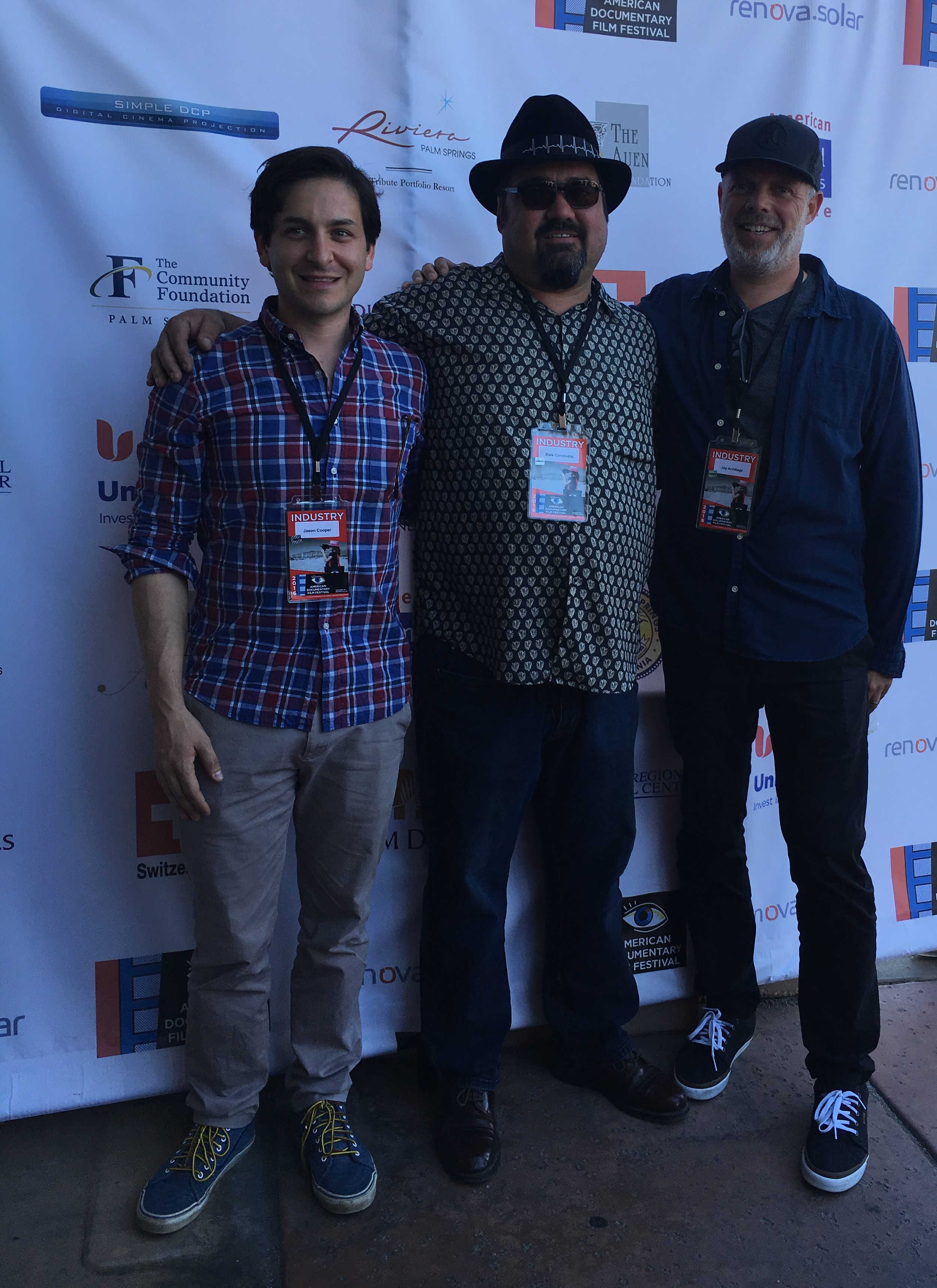 Jason, Dale Constable (one of our characters) and Jay.
