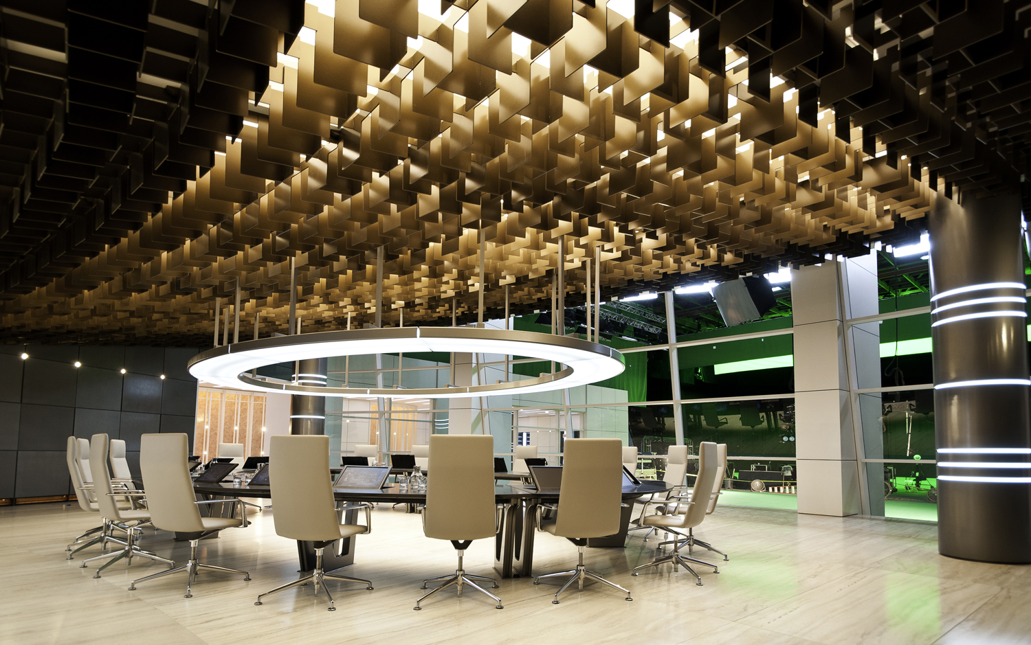 Int. Starfleet Conference Room - Star Trek Into Darkness