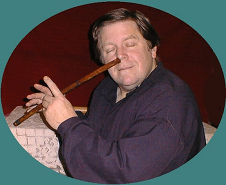 Let the nose flute just flow through you, man. Photo credit: Oliver Neeler