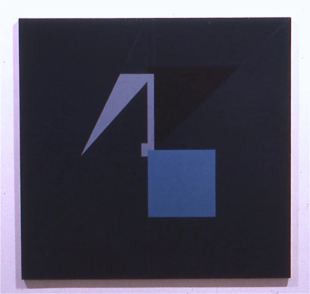 Luna, 1982, oil on canvas, 38"x40"