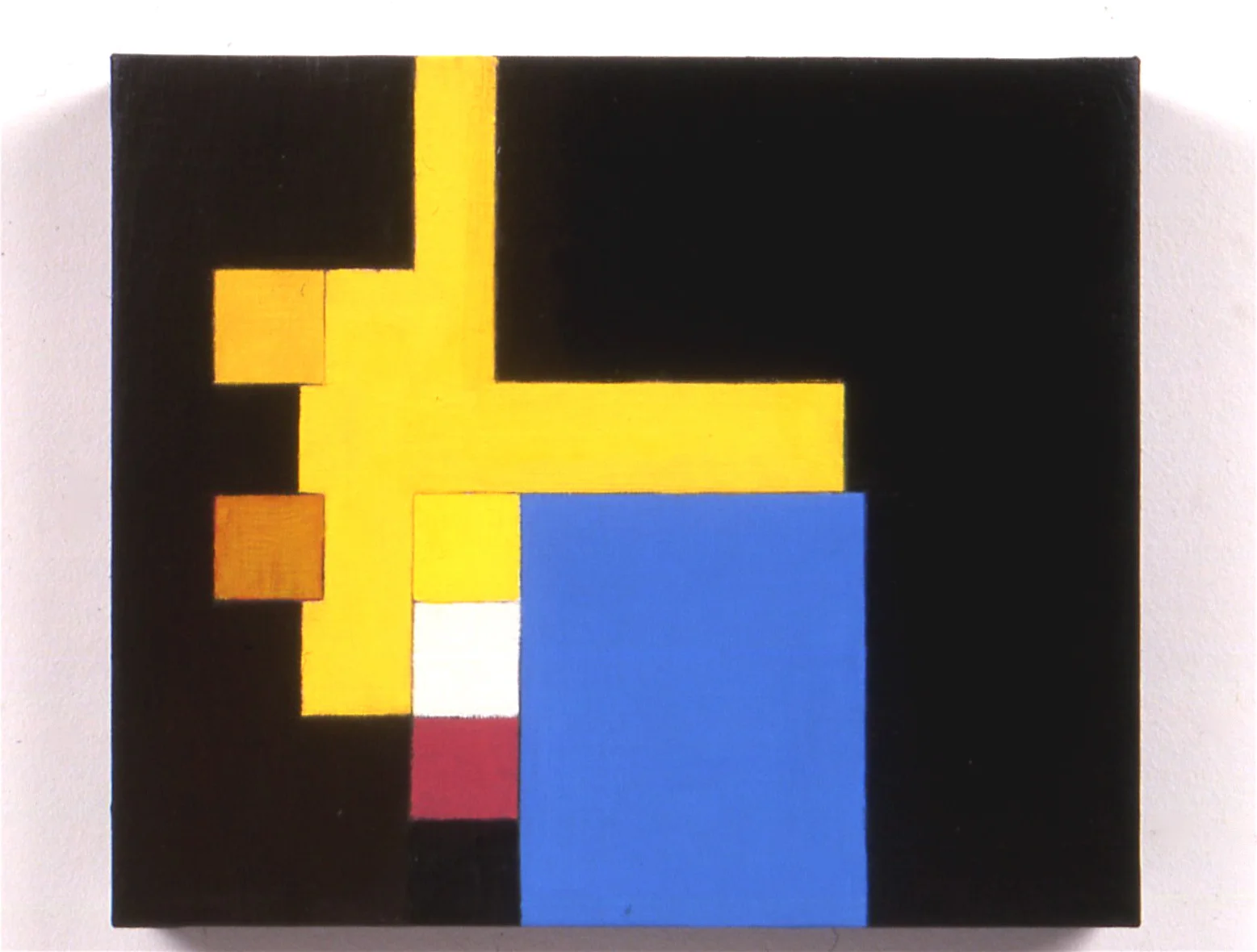 Untitled, 1999, oil on canvas, 10"x12"x1 1/2"