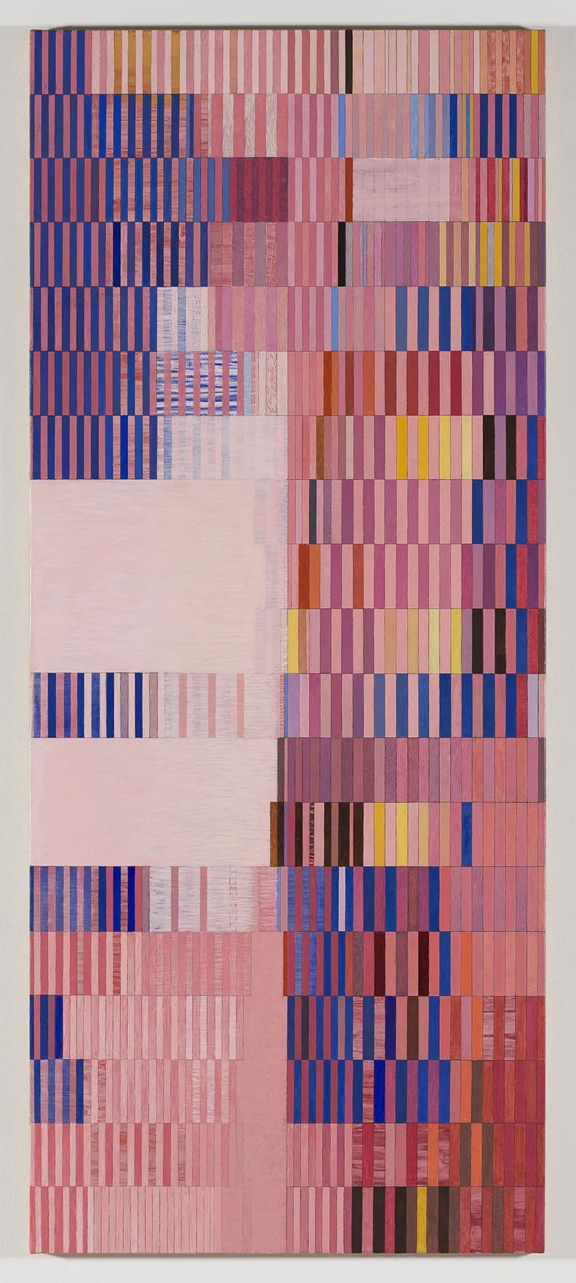 Pynchon, 2008, oil on linen,66 1/2"x28"x1 1/4"
