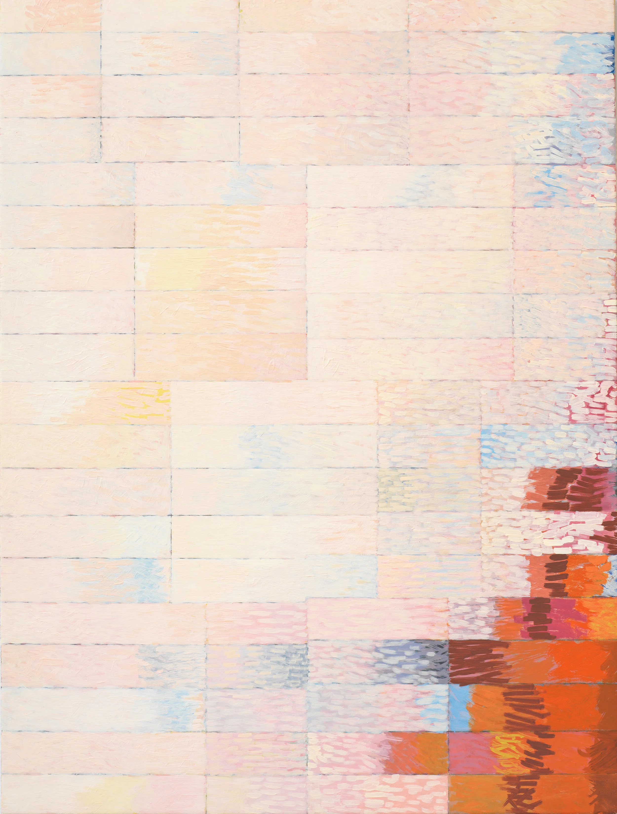 Blue and Some Other Element, 2009, oil on linen, 24"x18"