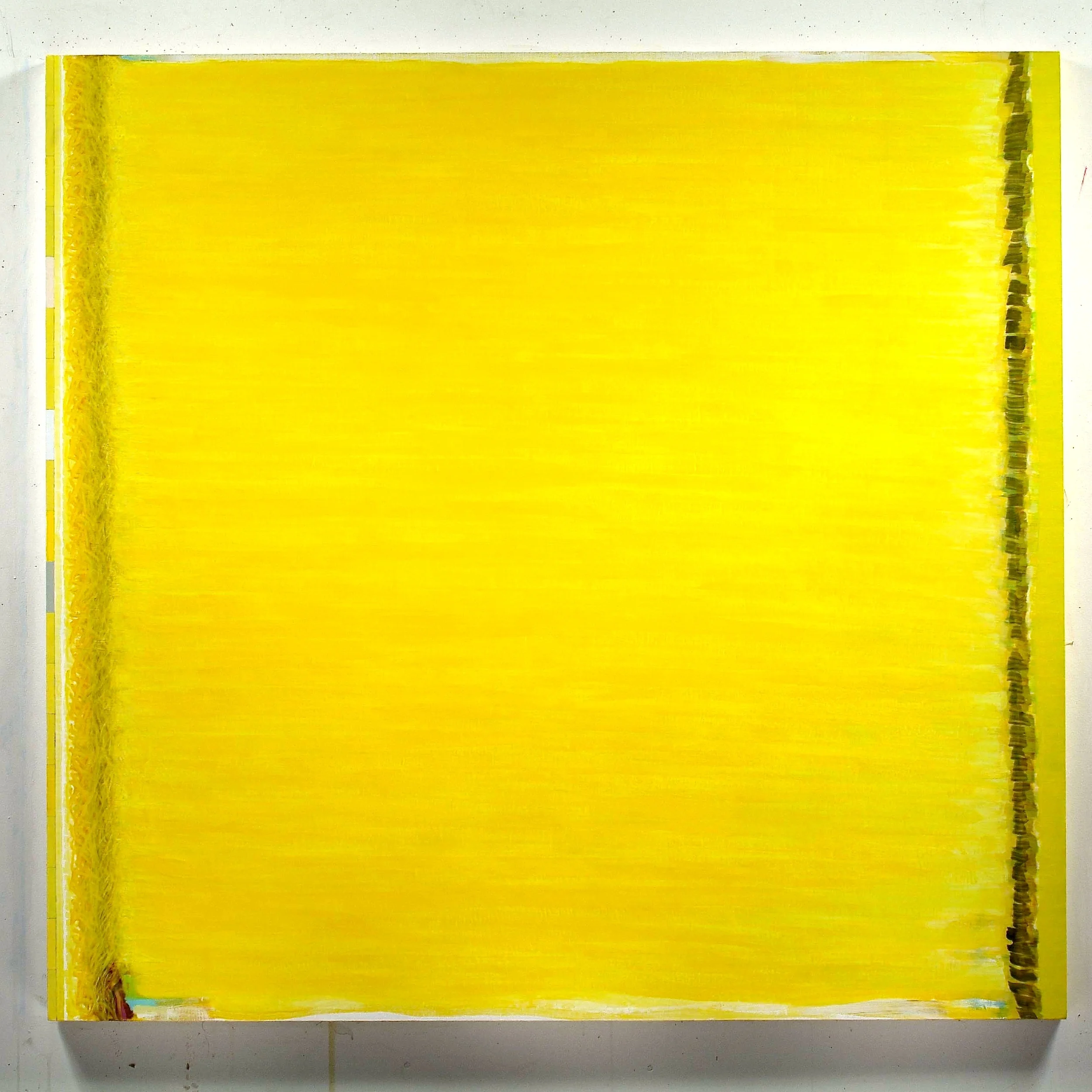 Impassivity with Space for Movement, 2001, oil on linen, 66 1/2"x70"x2"
